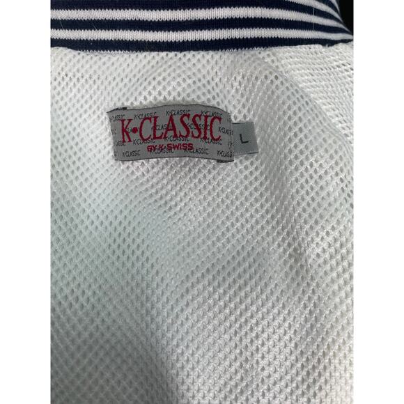 K Classic, K Swiss Vintage, Varsity Jacket, Windbreaker, Youth Large - Picture 7 of 7